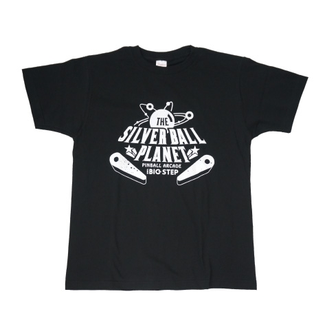 シルバーボールプラネットロゴTシャツ