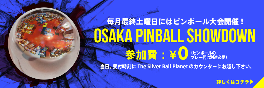 ピンボール情報大会を毎月最終土曜日に開催